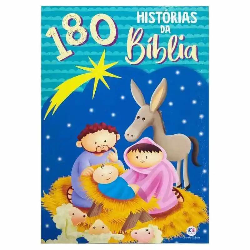 Ciranda cultural, livro com 180 histórias bíblicas.