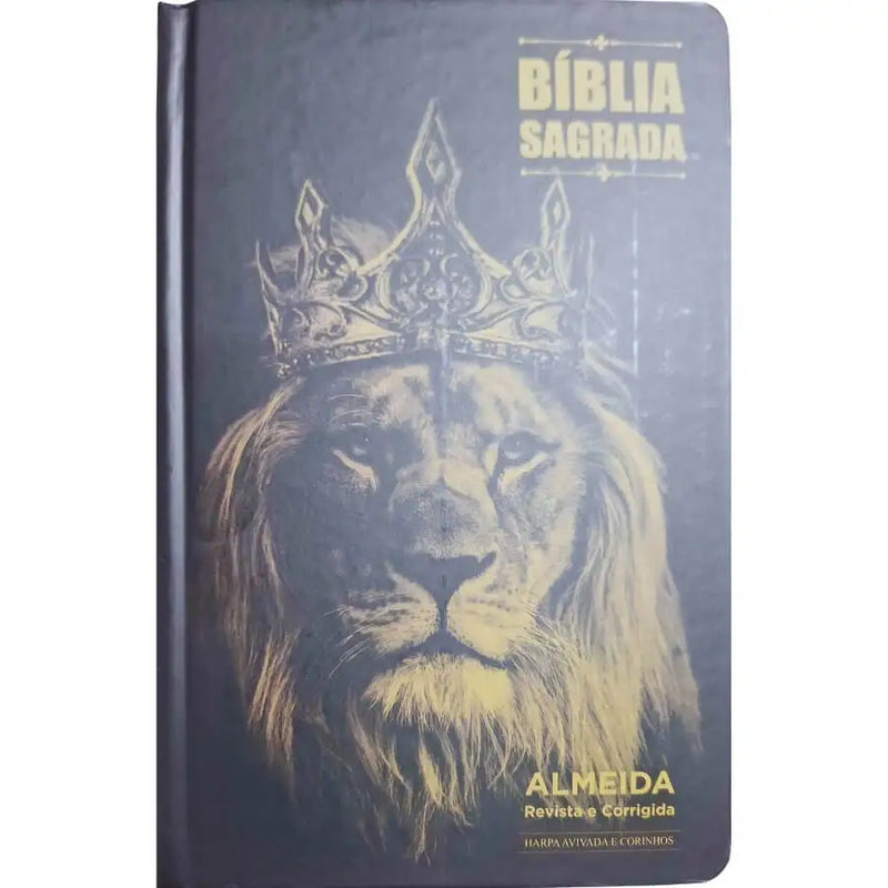 Bíblia Sagrada ARC - Capa Dura Ele Vive, Letra Gigante, Harpa Avivada e Corinhos